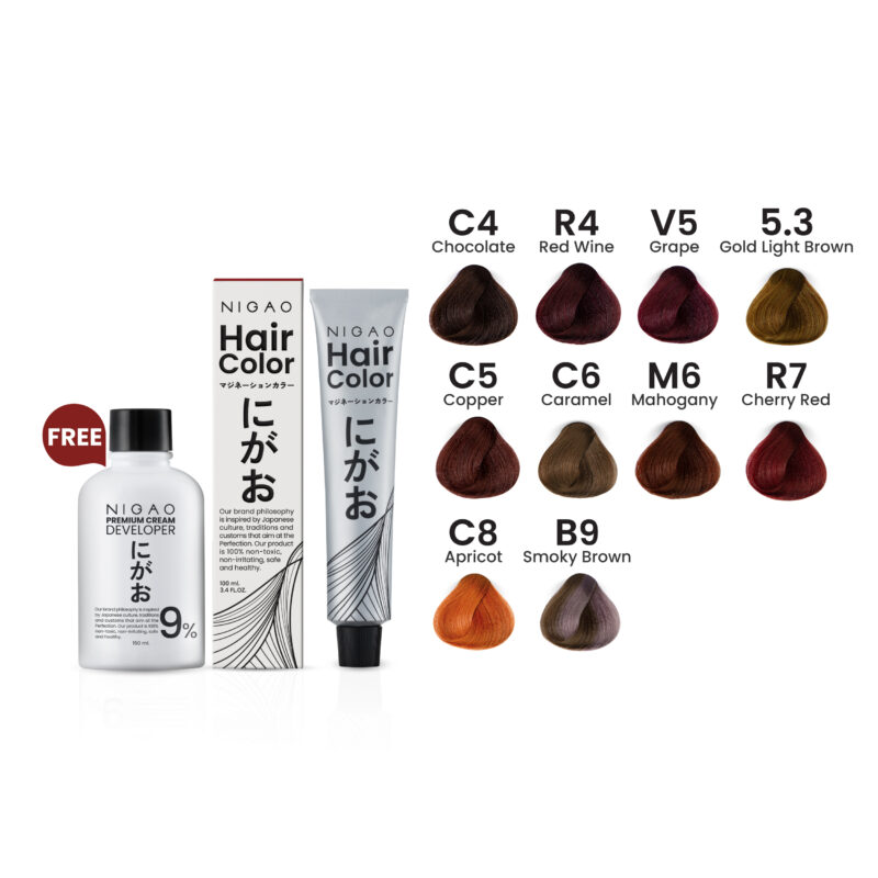 NIGAO Hair Color Fashion - รวมโทนสีแฟชั่น