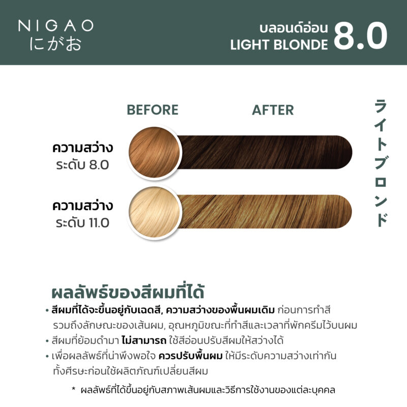 NIGAO Hair Color Natural - รวมโทนสีธรรมชาติ - Image 12