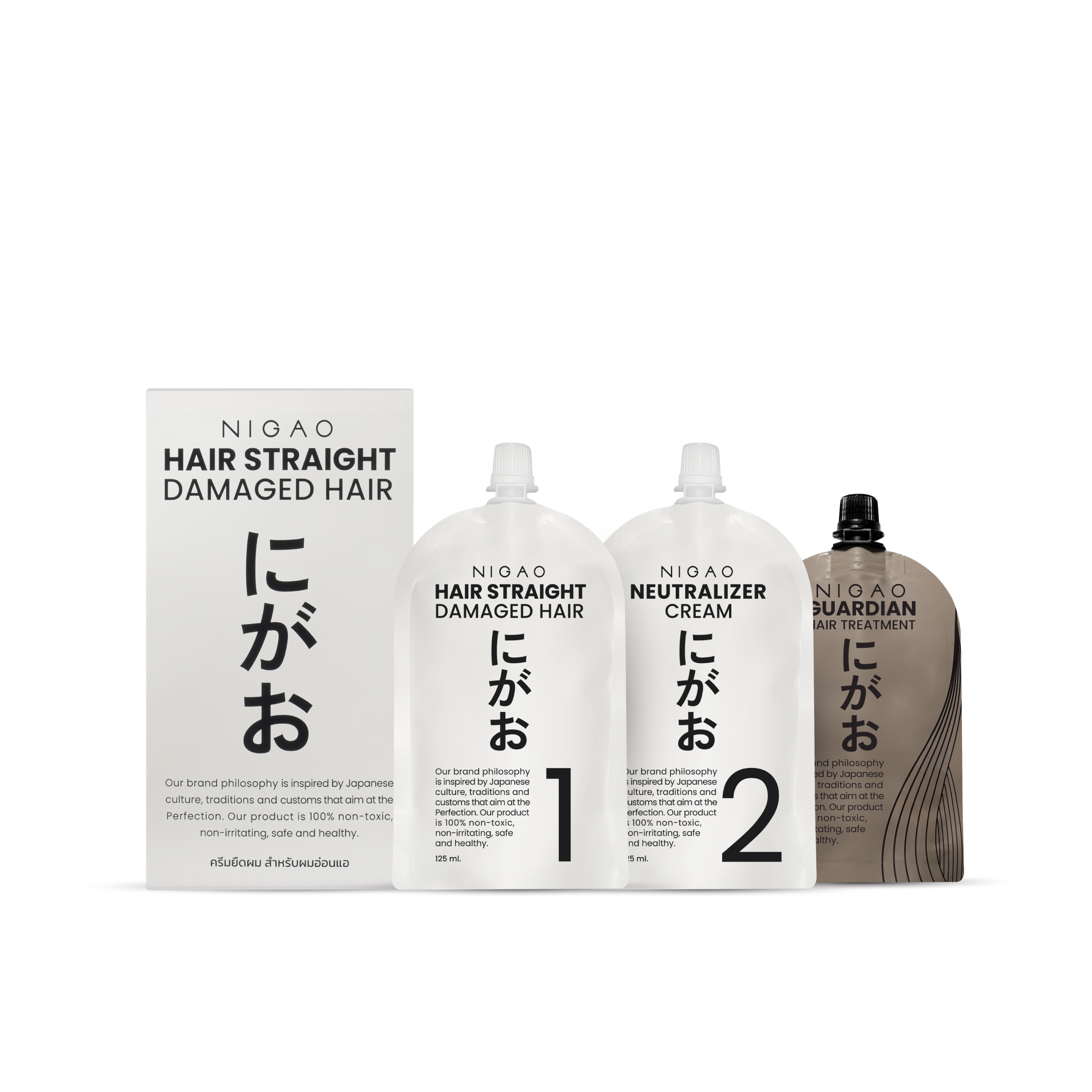 นิกาโอะ ครีมยืดผม สำหรับผมอ่อนแอ