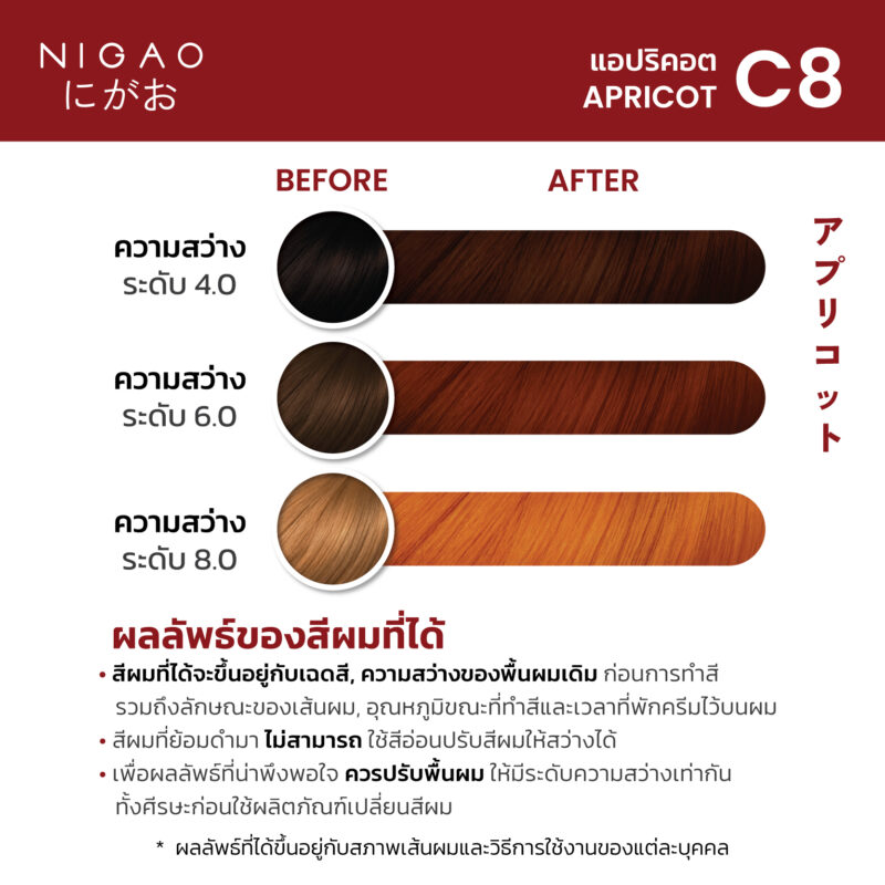 NIGAO Hair Color Fashion - รวมโทนสีแฟชั่น - Image 14