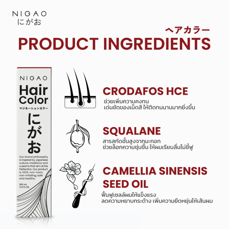 NIGAO Hair Color Fashion - รวมโทนสีแฟชั่น - Image 2