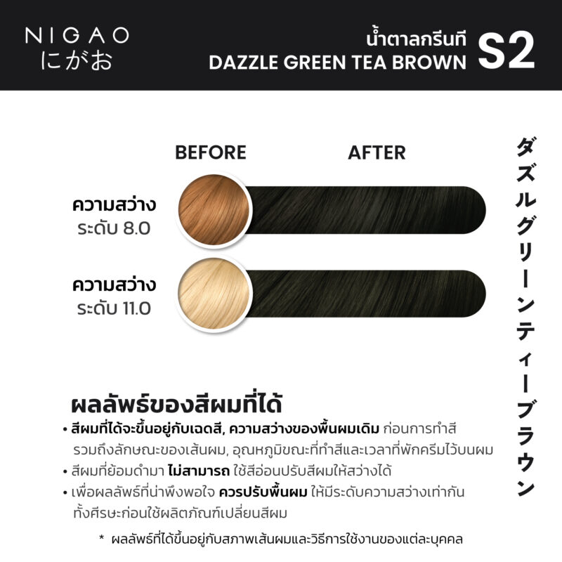 NIGAO Hair Color Grey Coverage - รวมโทนสีแฟชั่นปิดผมขาว - Image 8