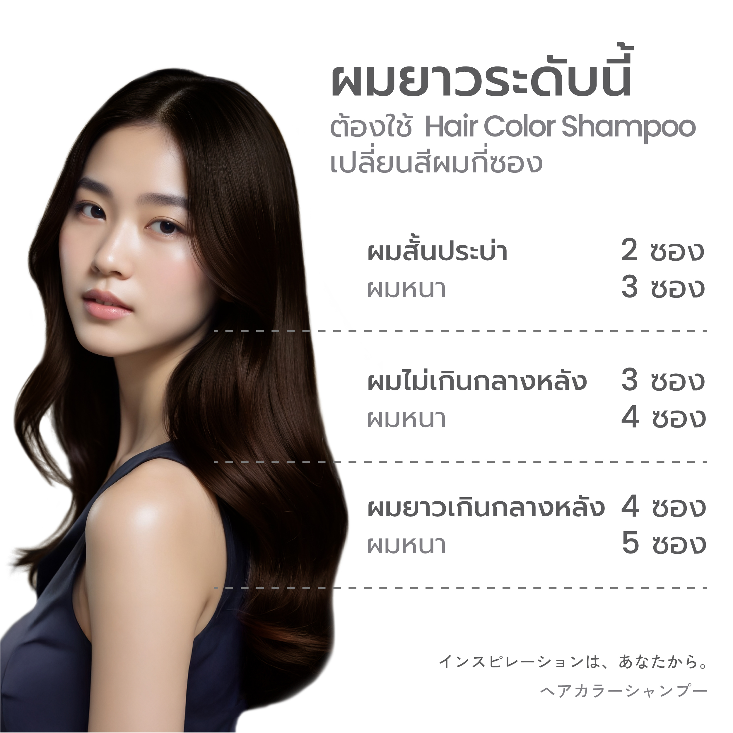 นิกาโอะ แชมพูเปลี่ยนสีผม ปิดผมขาว 30 มล. - Image 6