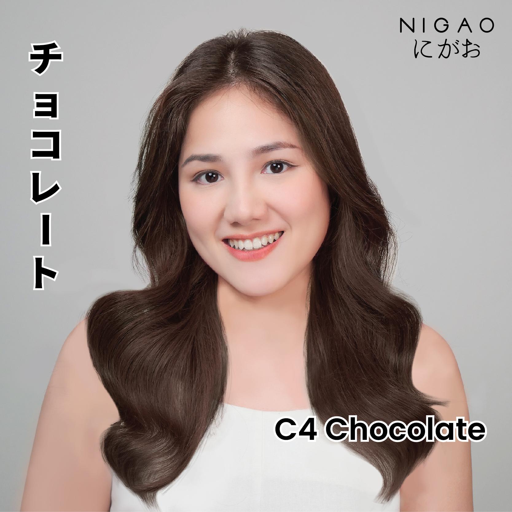 C4 – นิกาโอะ สีย้อมผม ช็อกโกแลต