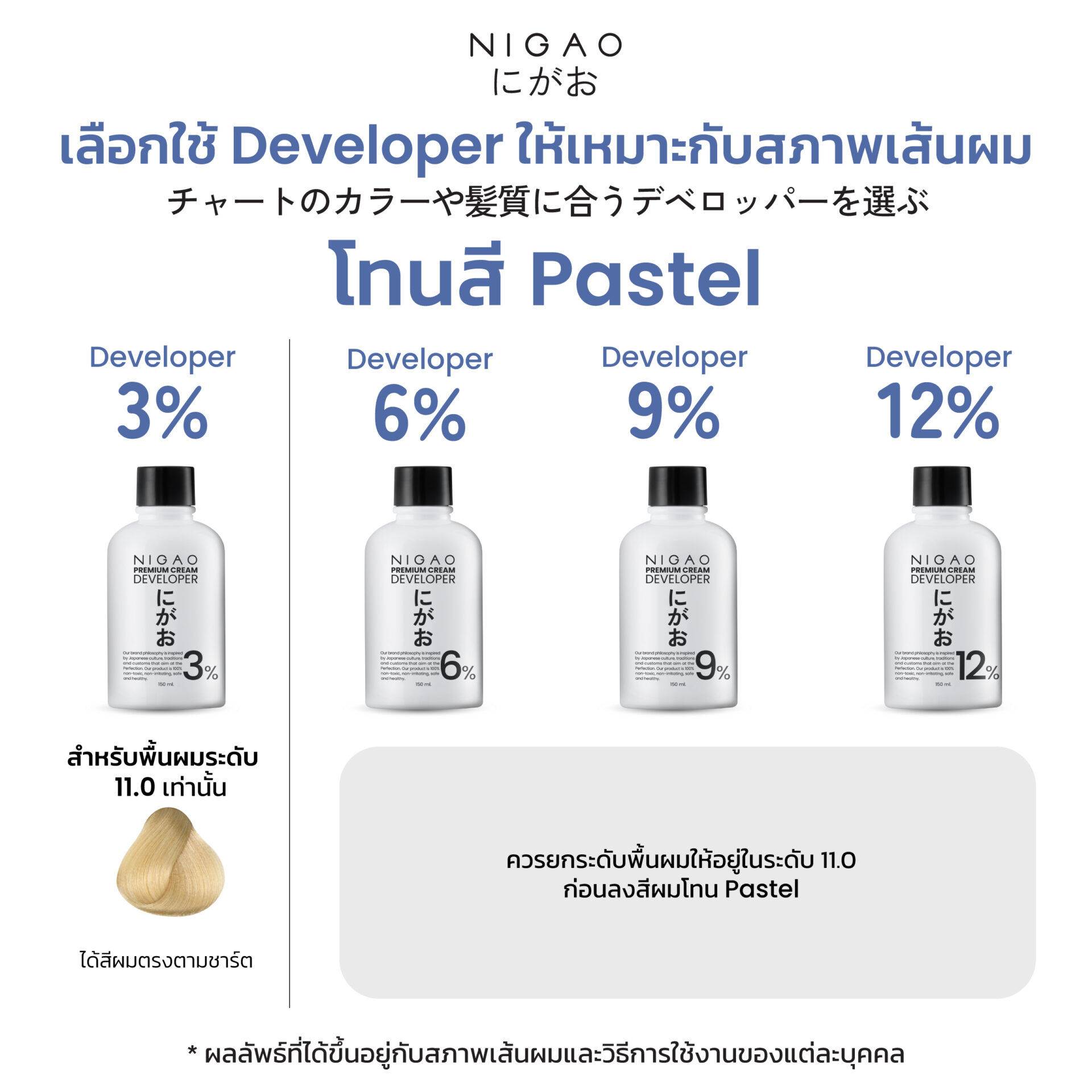 PB.02 – นิกาโอะ สีย้อมผม บลู ลินิน