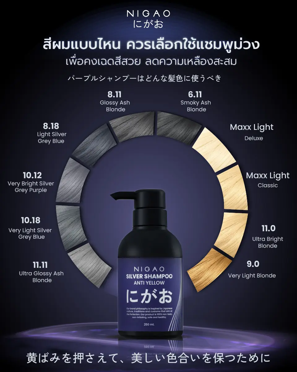 แชมพูม่วงสีผม