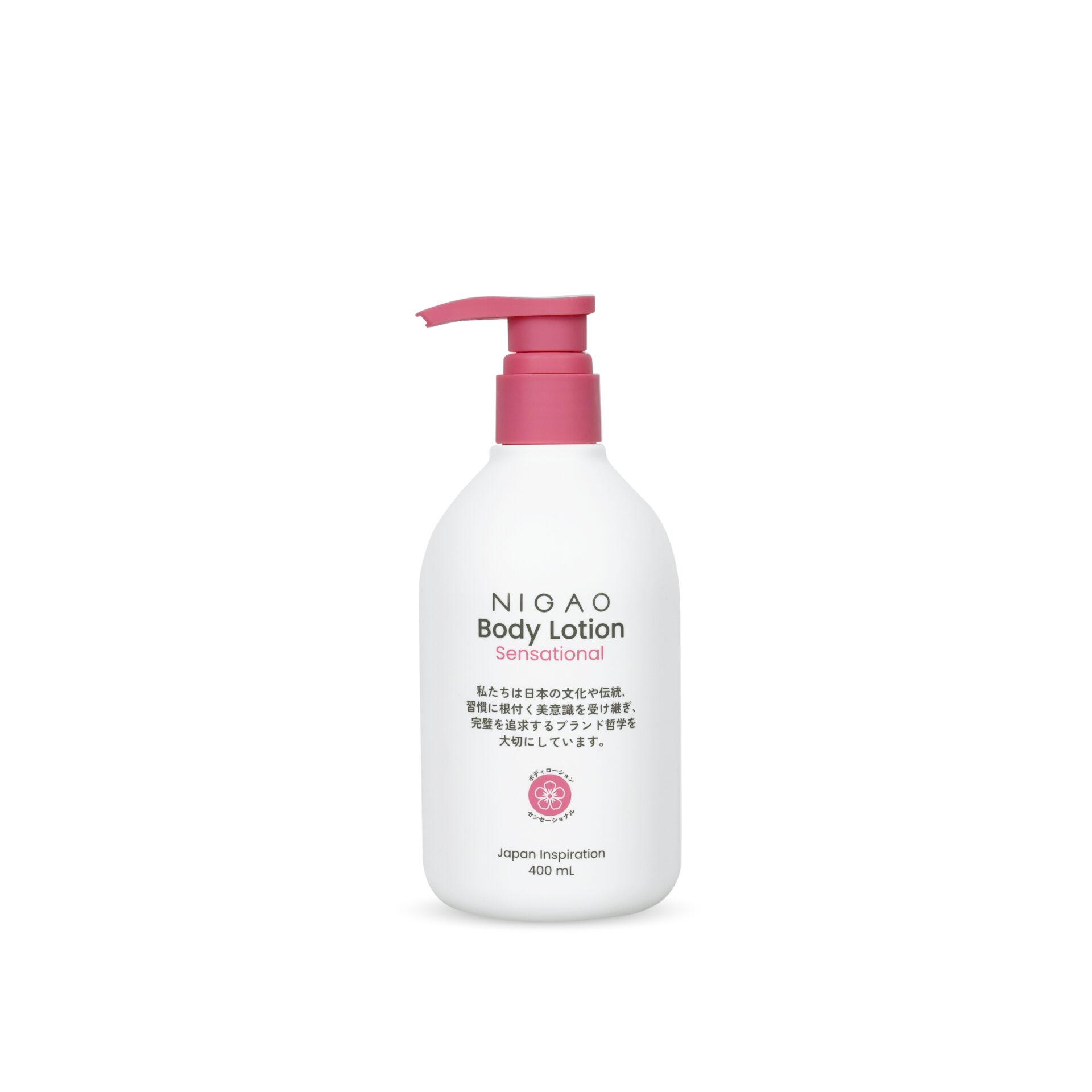 NIGAO Body Lotion Sensational | นิกาโอะ บอดี้ โลชั่น เซนเซชันนัล 400 mL