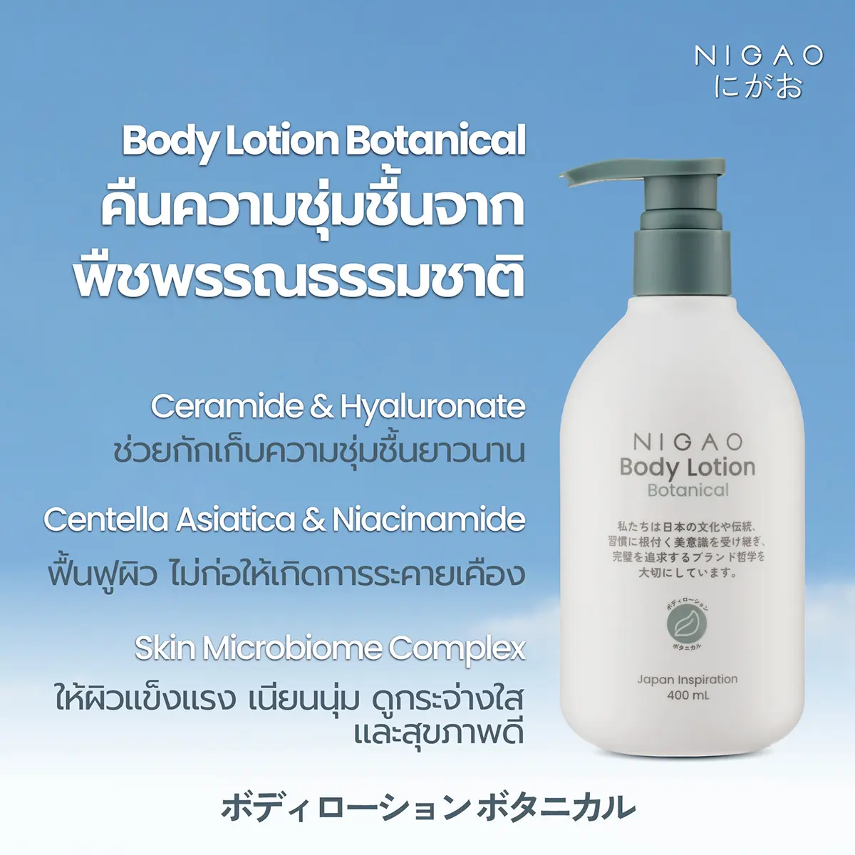NIGAO Body Lotion ทำไมมอยส์เจอร์ไรเซอร์ถึงสำคัญต่อการดูแลผิว