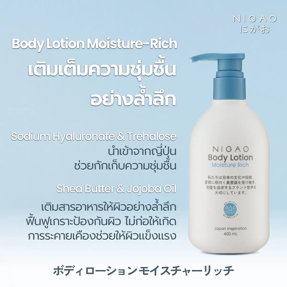NIGAO Body Lotion ทำไมมอยส์เจอร์ไรเซอร์ถึงสำคัญต่อการดูแลผิว