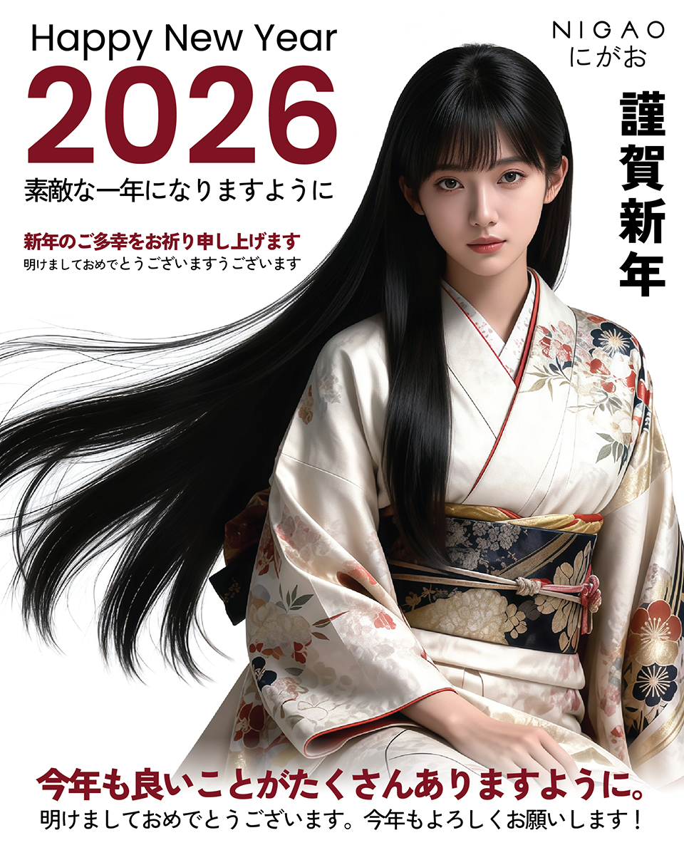 ภาพข้อความเริ่มต้นปีใหม่ 2026 ชวนเปลี่ยนลุคด้วยสีผมที่สะท้อนตัวตน เพิ่มความมั่นใจและพลังบวกต้อนรับปีใหม่จาก NIGAO
