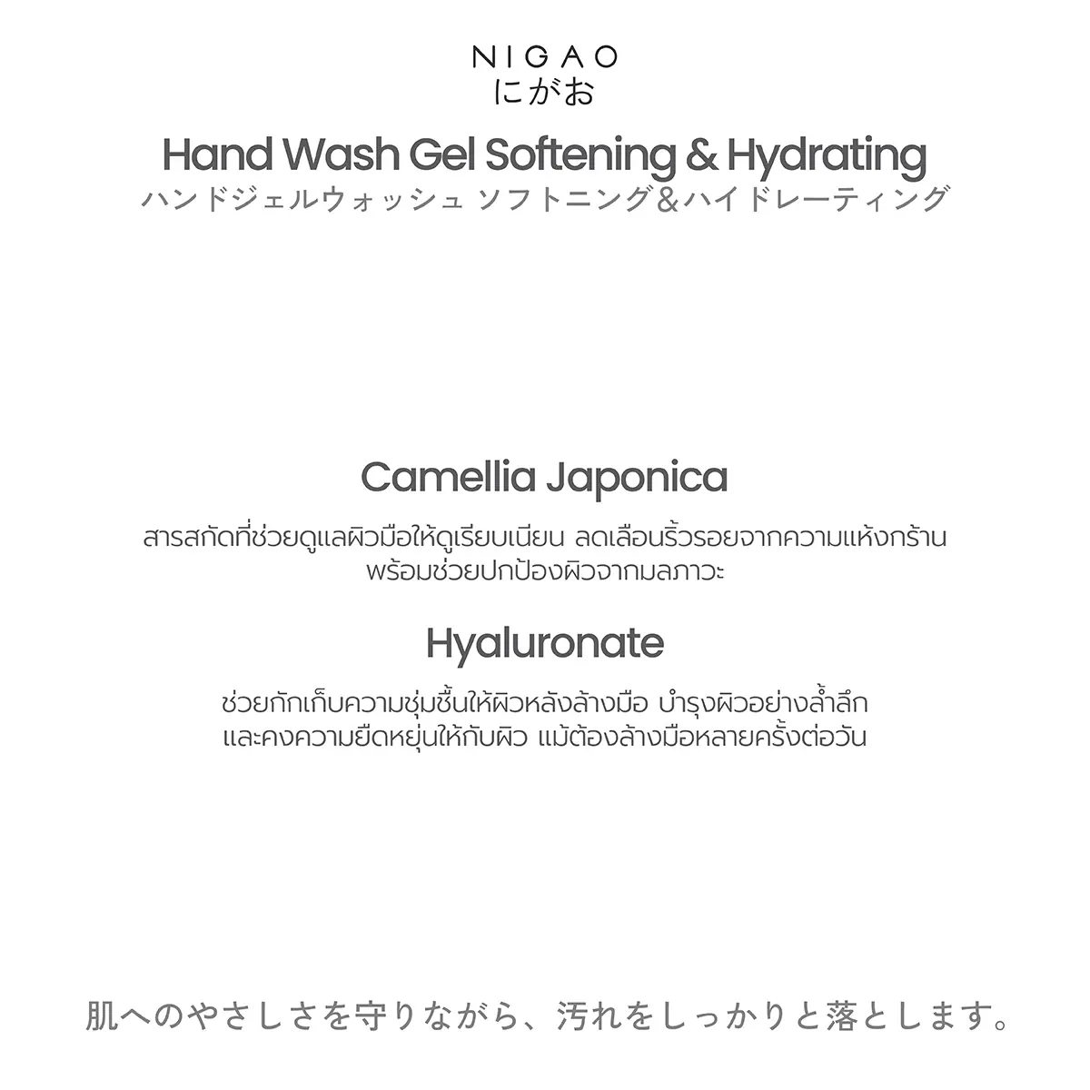นิกาโอะ แฮนด์ วอช เจล 450 มล.