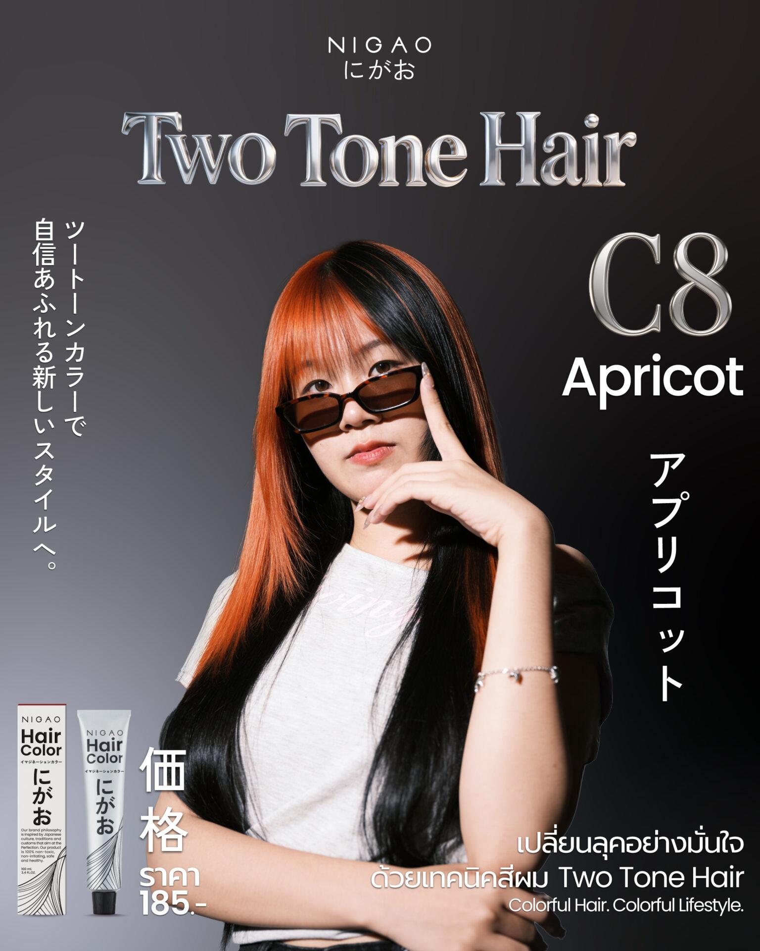 Two-Tone Hair ที่จับคู่โทนสีเข้ากันเพื่อเพิ่มมิติให้ลุค