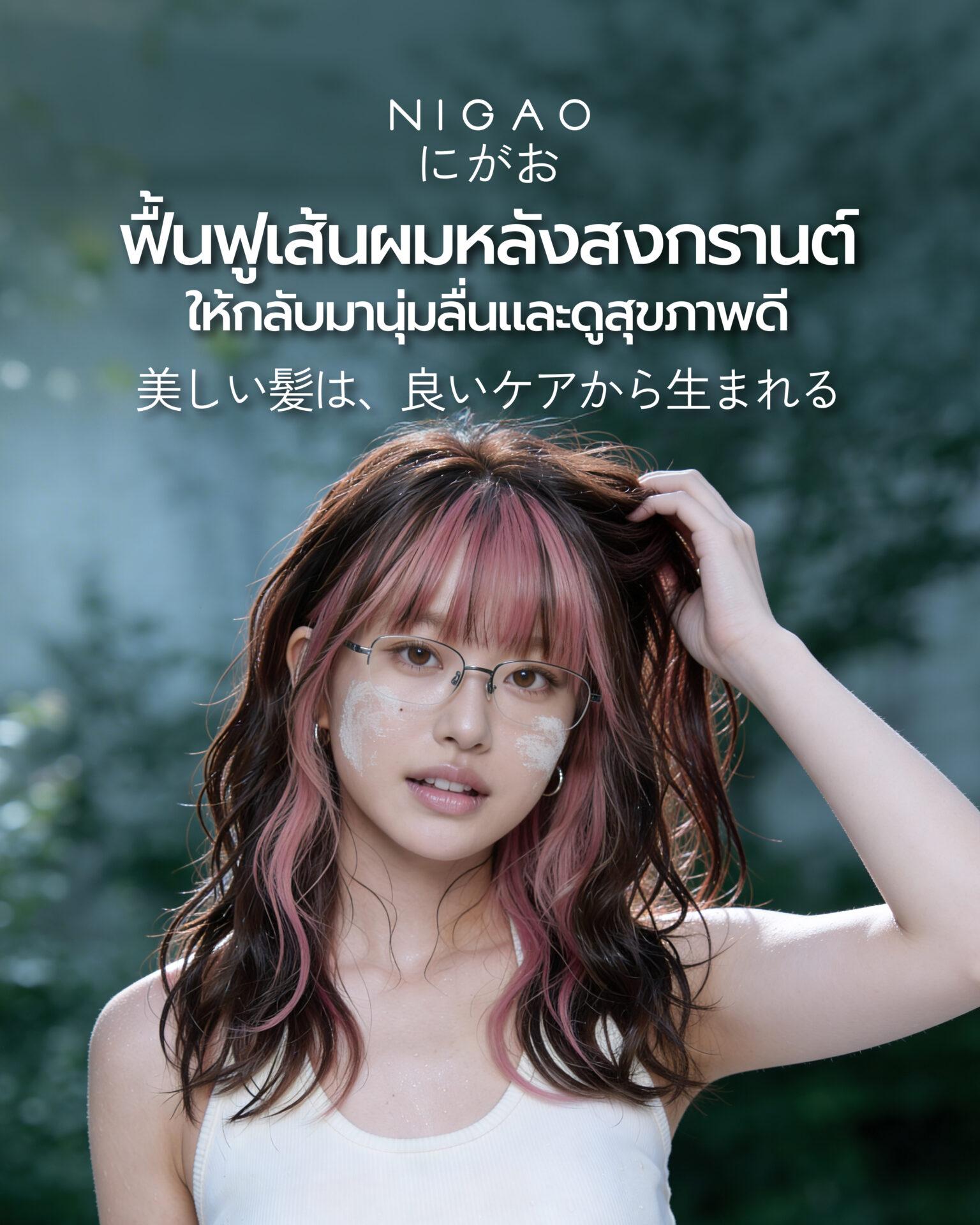 ฟื้นฟูผมหลังสงกรานต์ ผมนุ่มลื่น สุขภาพดี