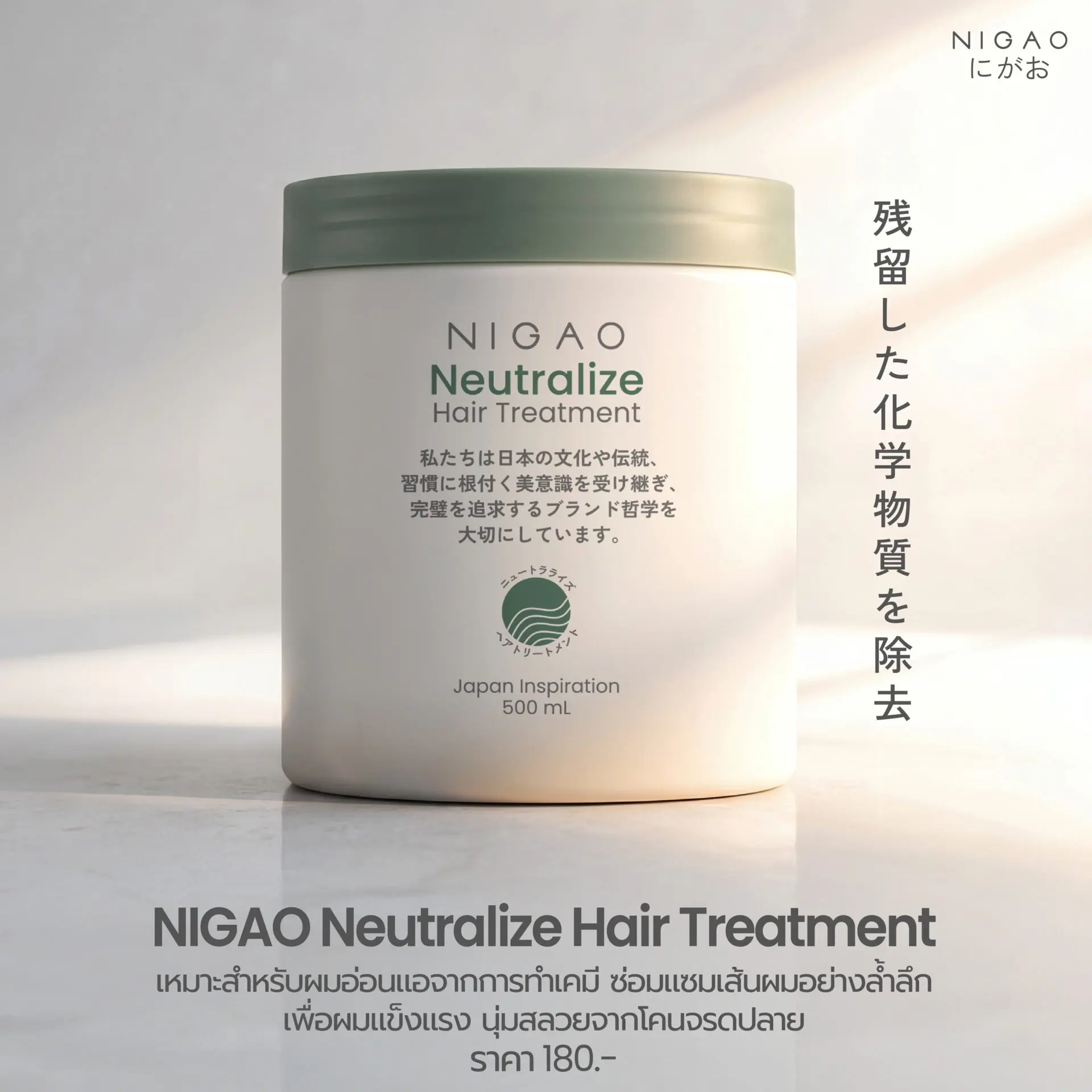 เลือกทรีทเม้นท์ NIGAO ให้เหมาะกับปัญหาผม