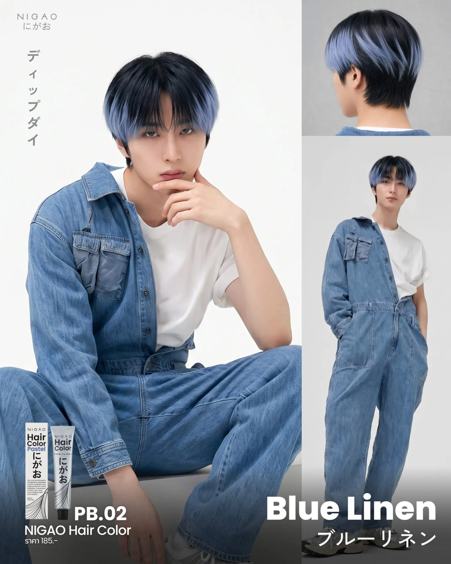 Dip Dye Technique เทคนิคทำสีปลายผมให้โดดเด่น