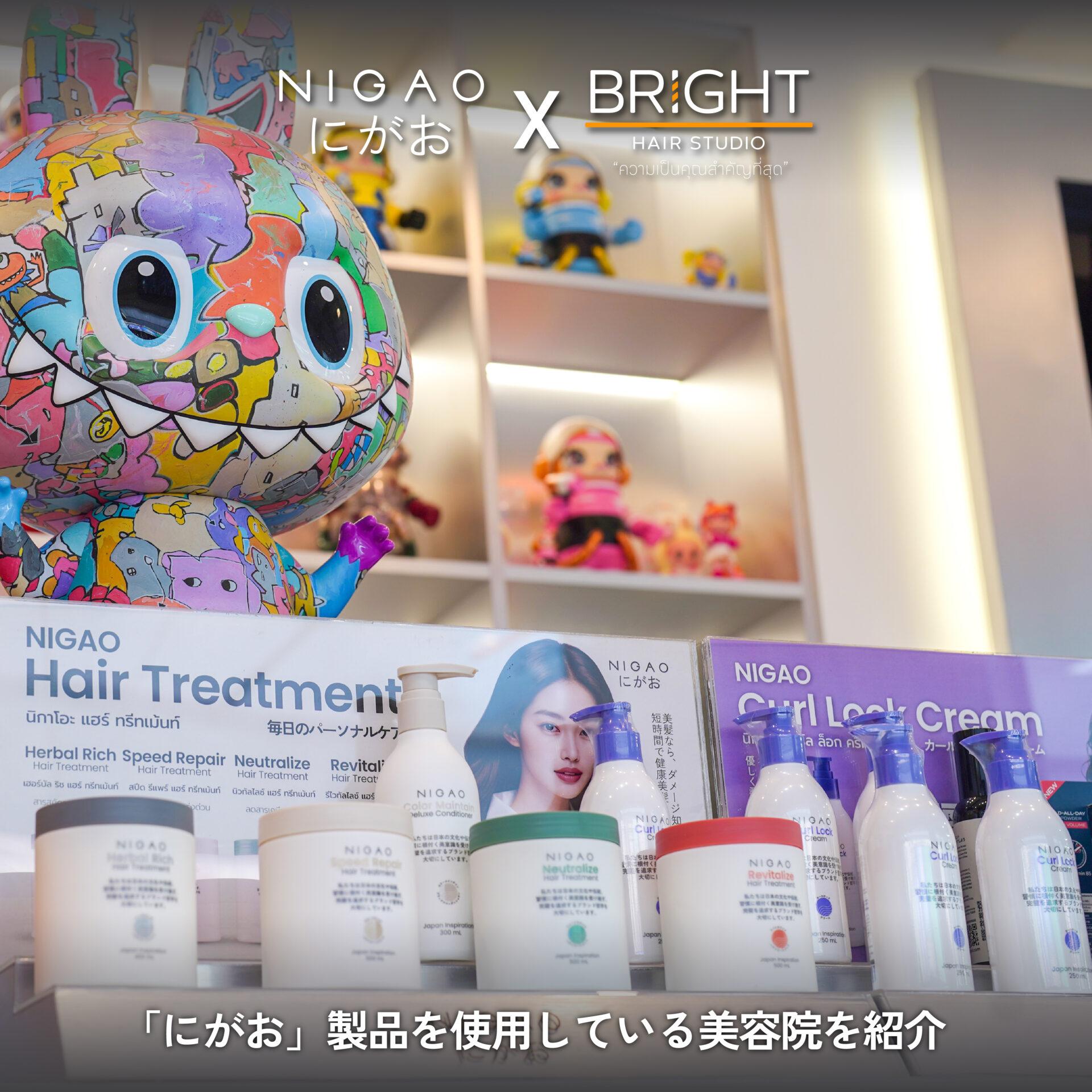 NIGAO x Bright Hair Studio สีผม Two Tone & Inner