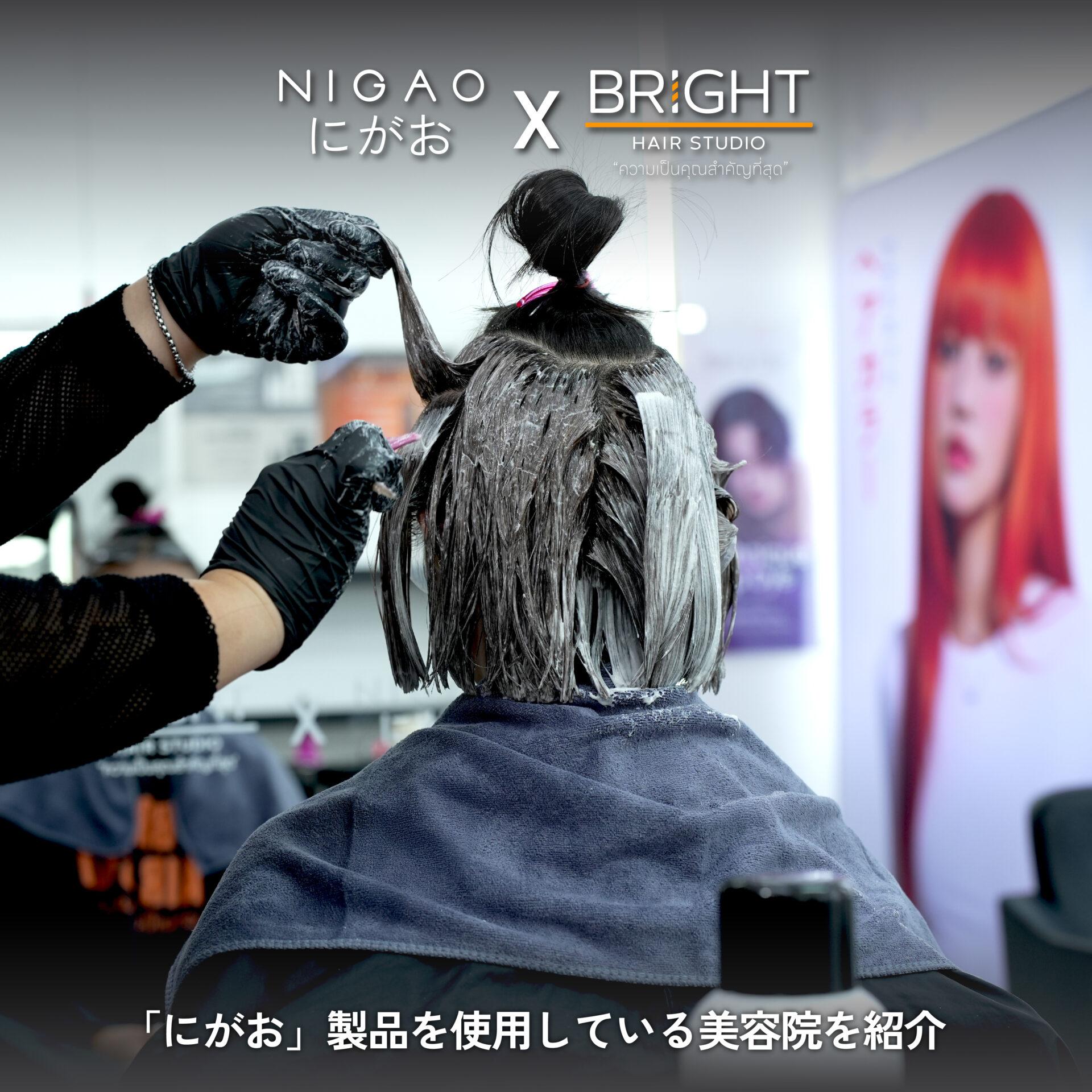 NIGAO x Bright Hair Studio สีผม Two Tone & Inner