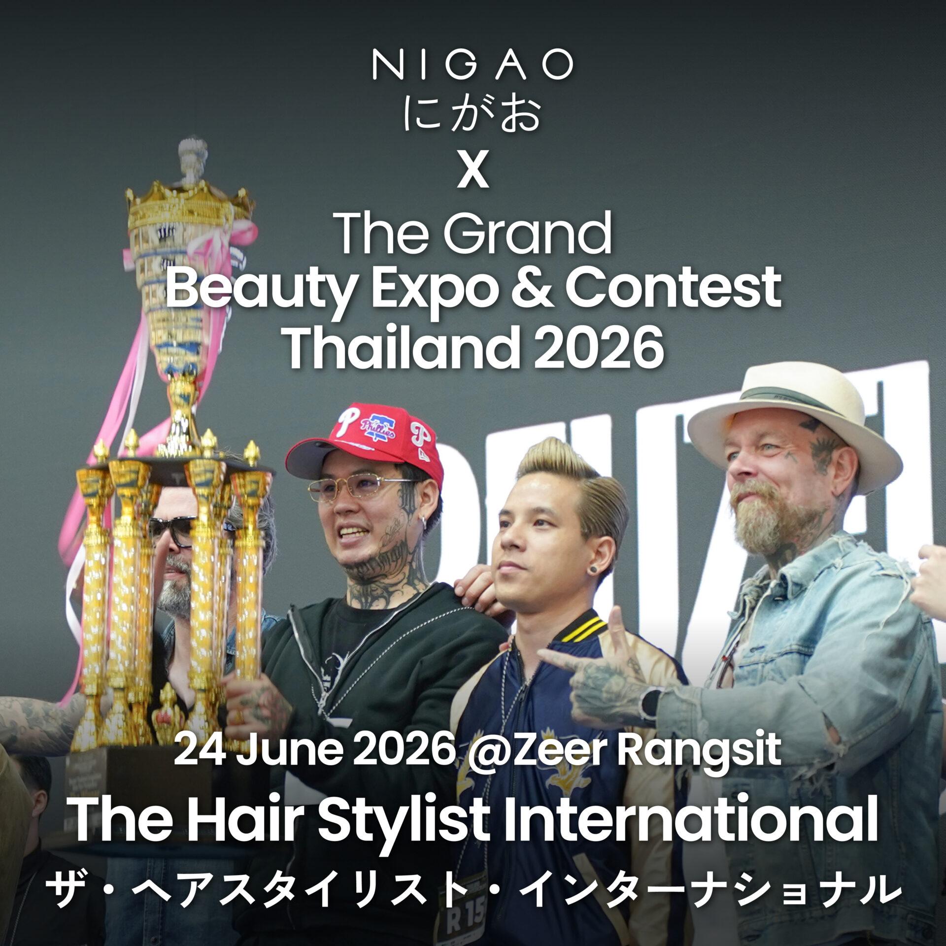 NIGAO ออกบูธ The Grand Beauty Expo 2026