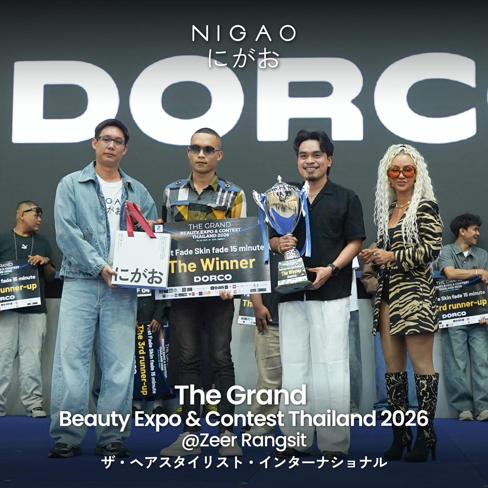 NIGAO ออกบูธ The Grand Beauty Expo 2026