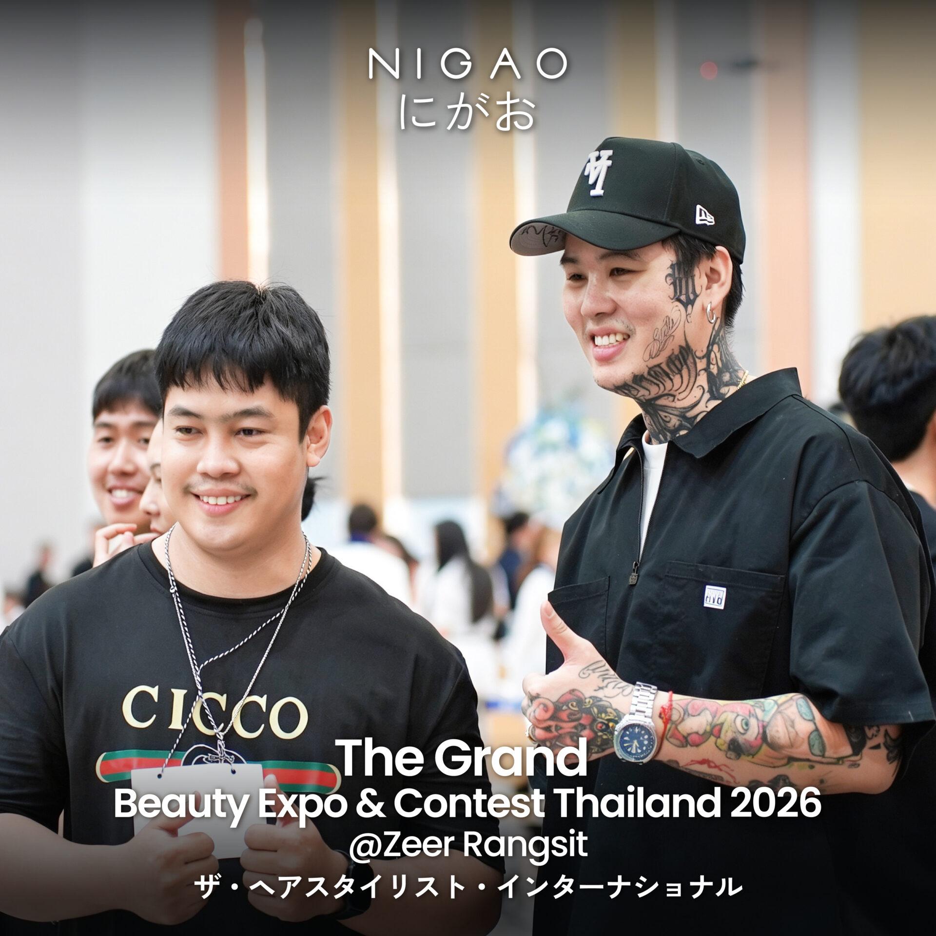 NIGAO ออกบูธ The Grand Beauty Expo 2026