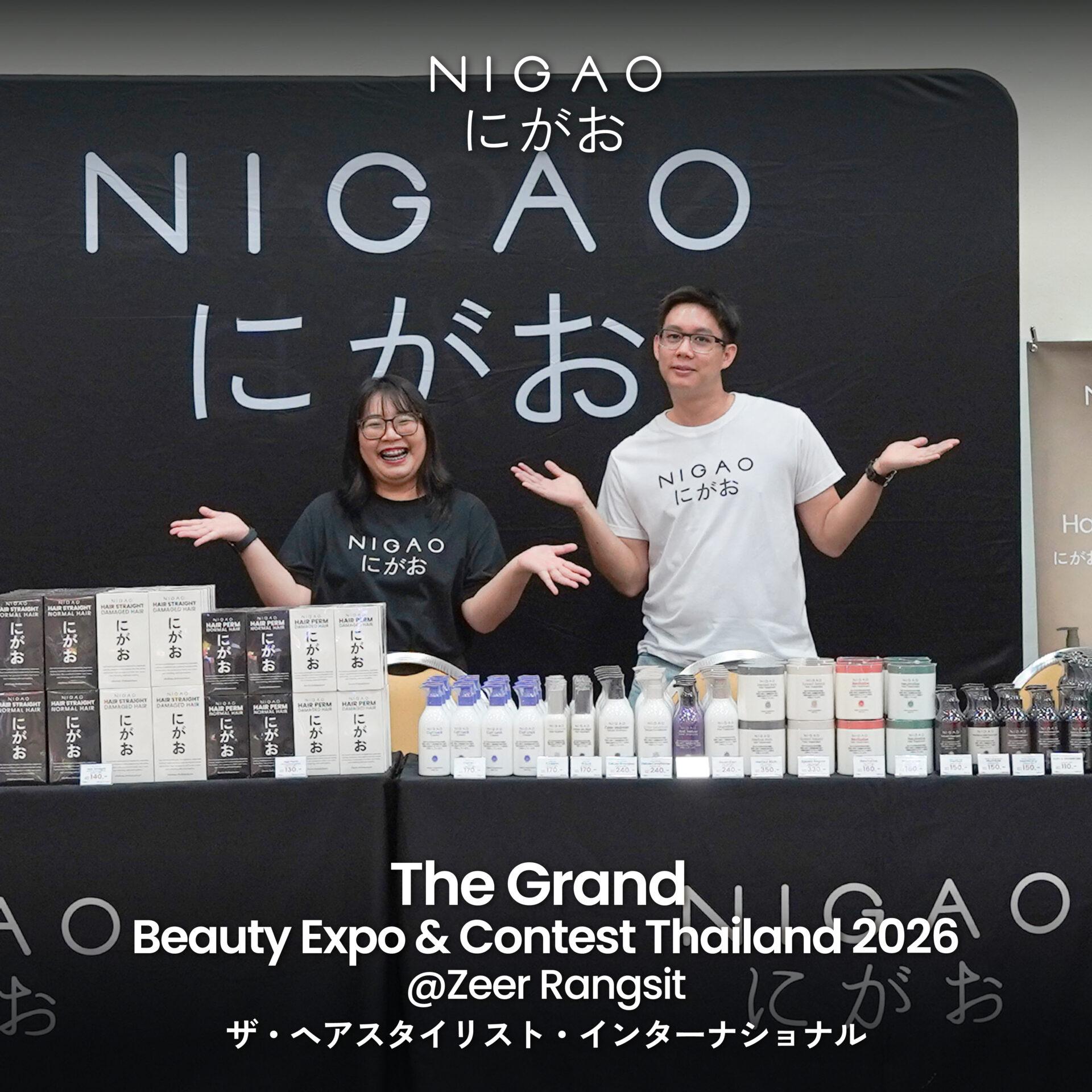 NIGAO ออกบูธ The Grand Beauty Expo 2026