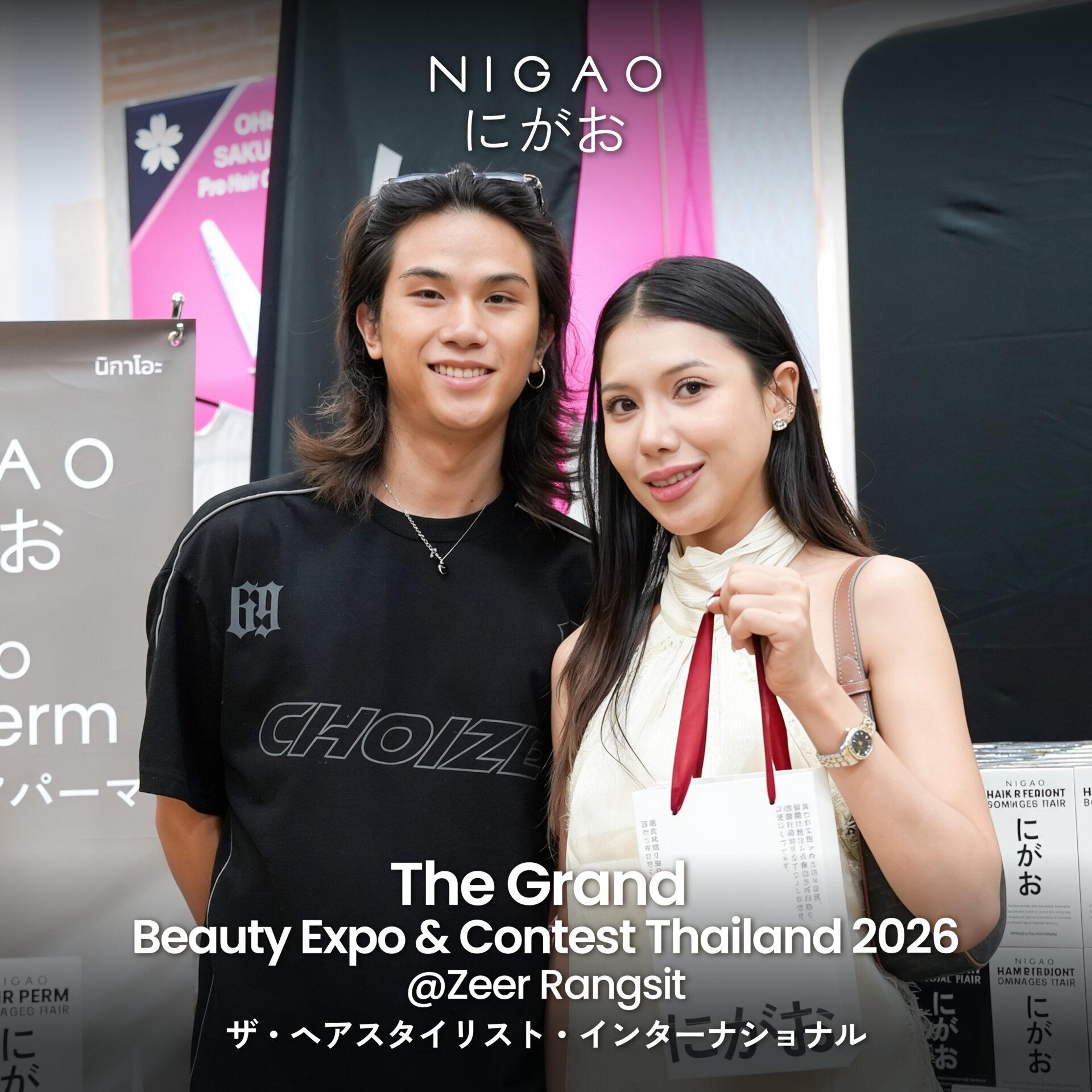NIGAO ออกบูธ The Grand Beauty Expo 2026