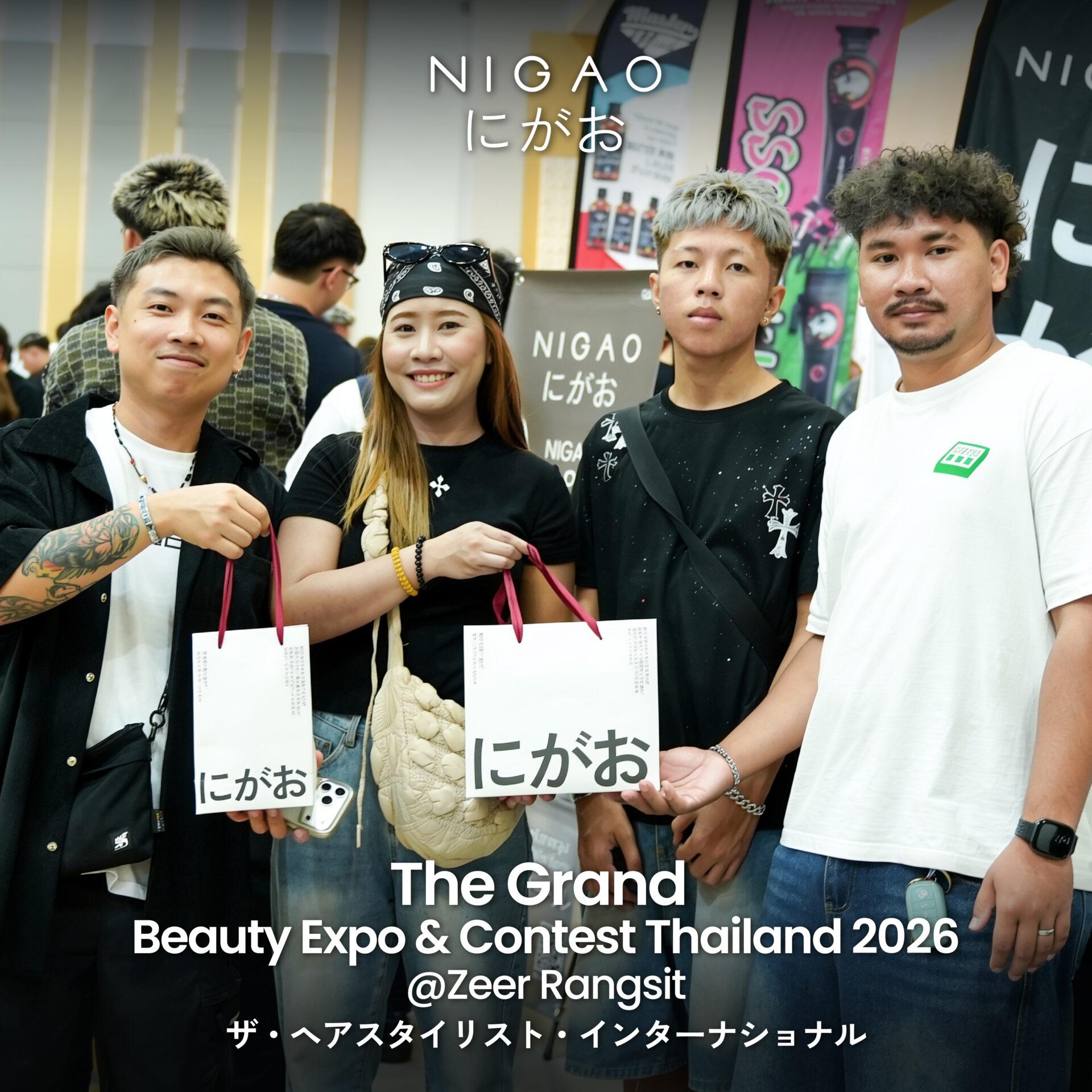 NIGAO ออกบูธ The Grand Beauty Expo 2026