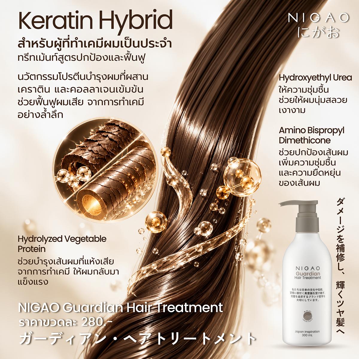 NIGAO Guardian Hair Treatment Keratin Hybrid