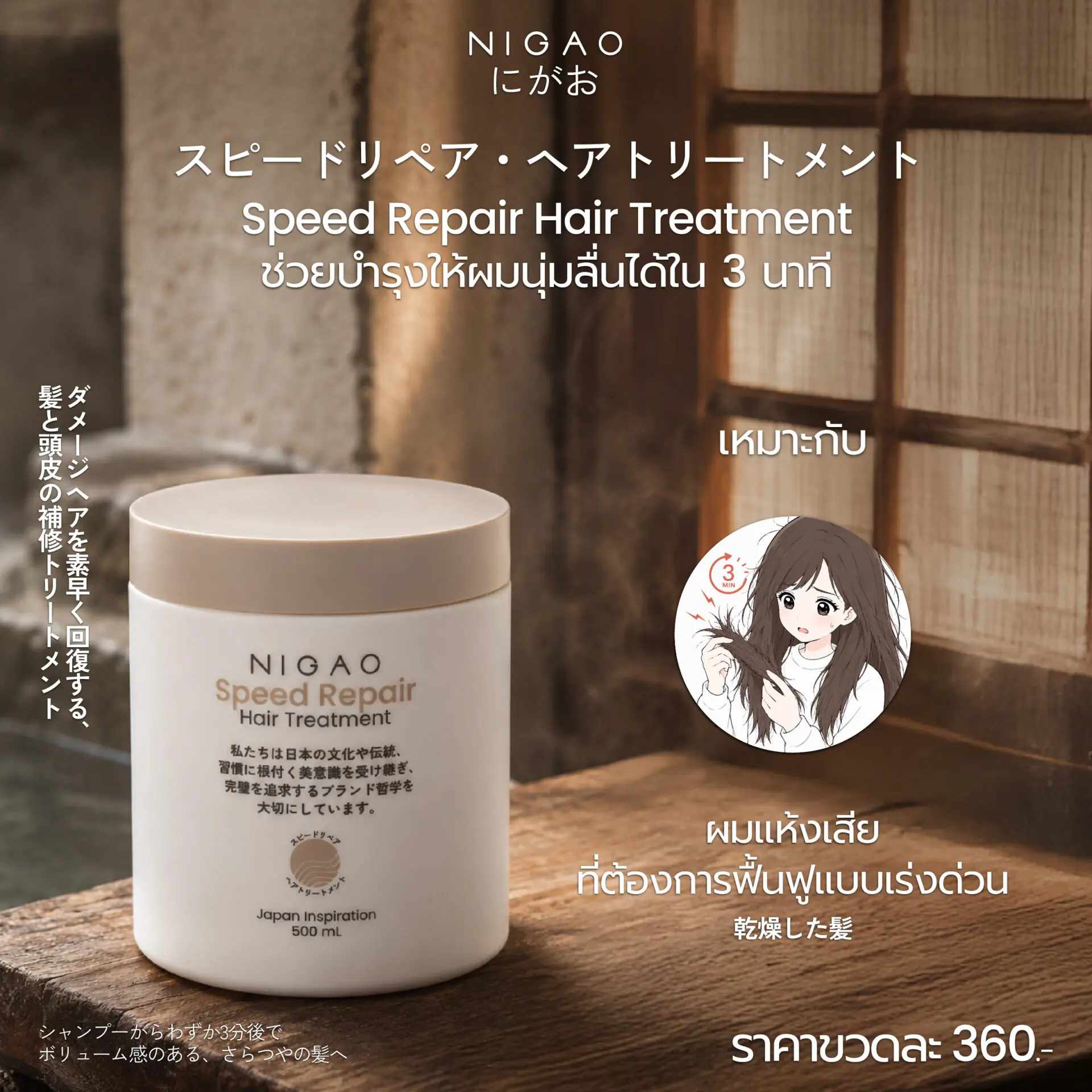 เลือก Hair Treatment ให้เหมาะกับสุขภาพเส้นผม