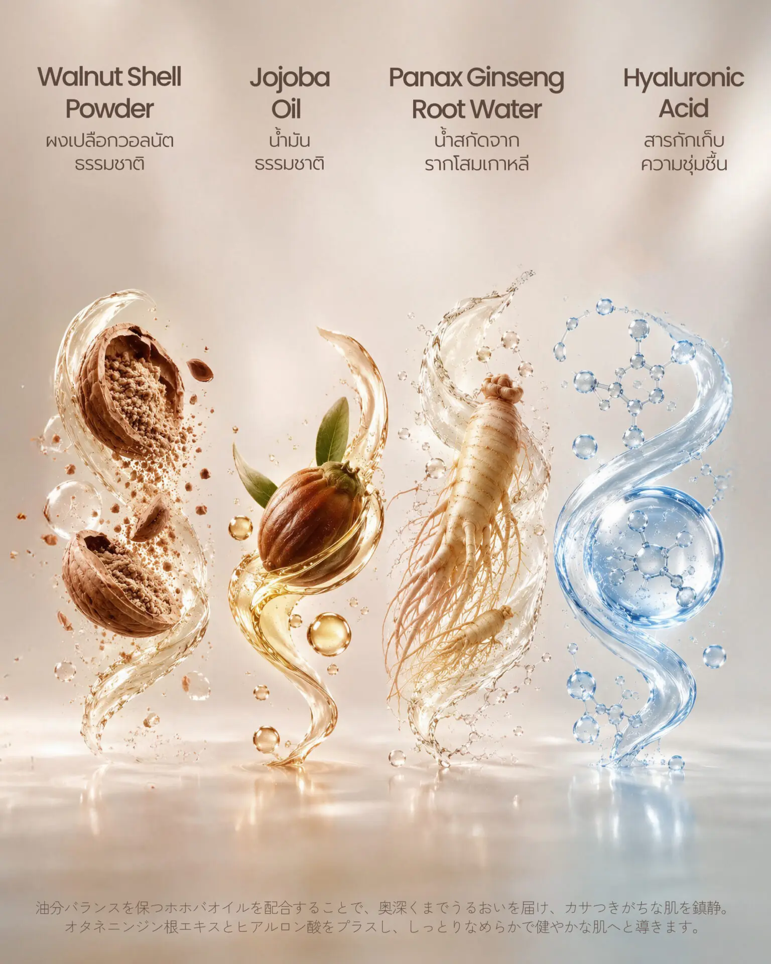 NIGAO Body Scrub Wash ดูแลผิวอย่างอ่อนโยนเพื่อผิวเนียนนุ่ม
