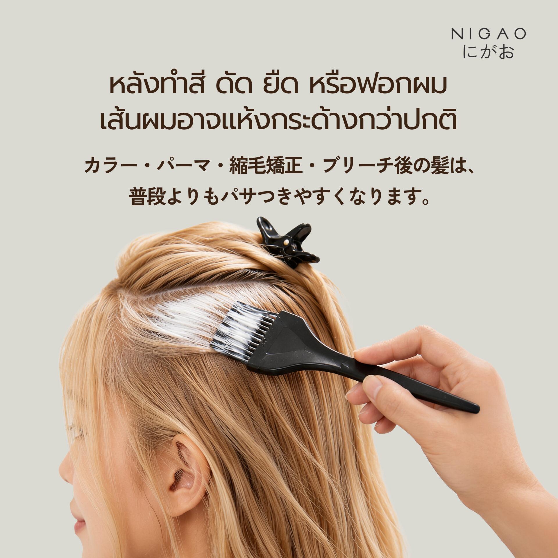 คืนความสมดุลให้เส้นผม หลังผ่านการทำเคมี