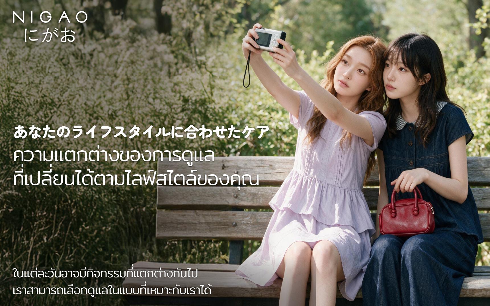 NIGAO Konnichiwa ดูแลเส้นผมและผิวในแบบที่เป็นคุณ