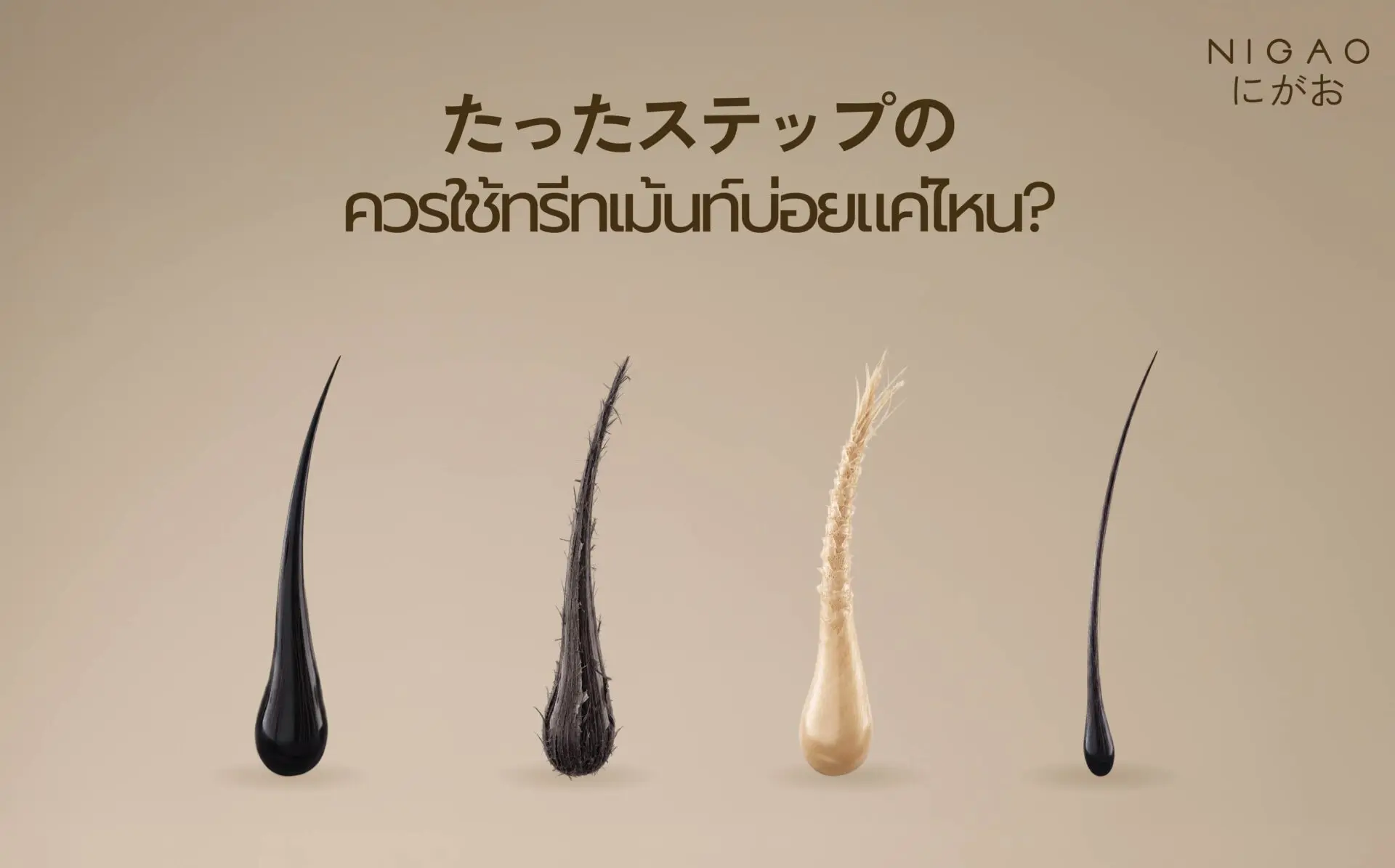 ควรใช้ทรีทเม้นท์บ่อยแค่ไหน? เลือกตามสภาพเส้นผม