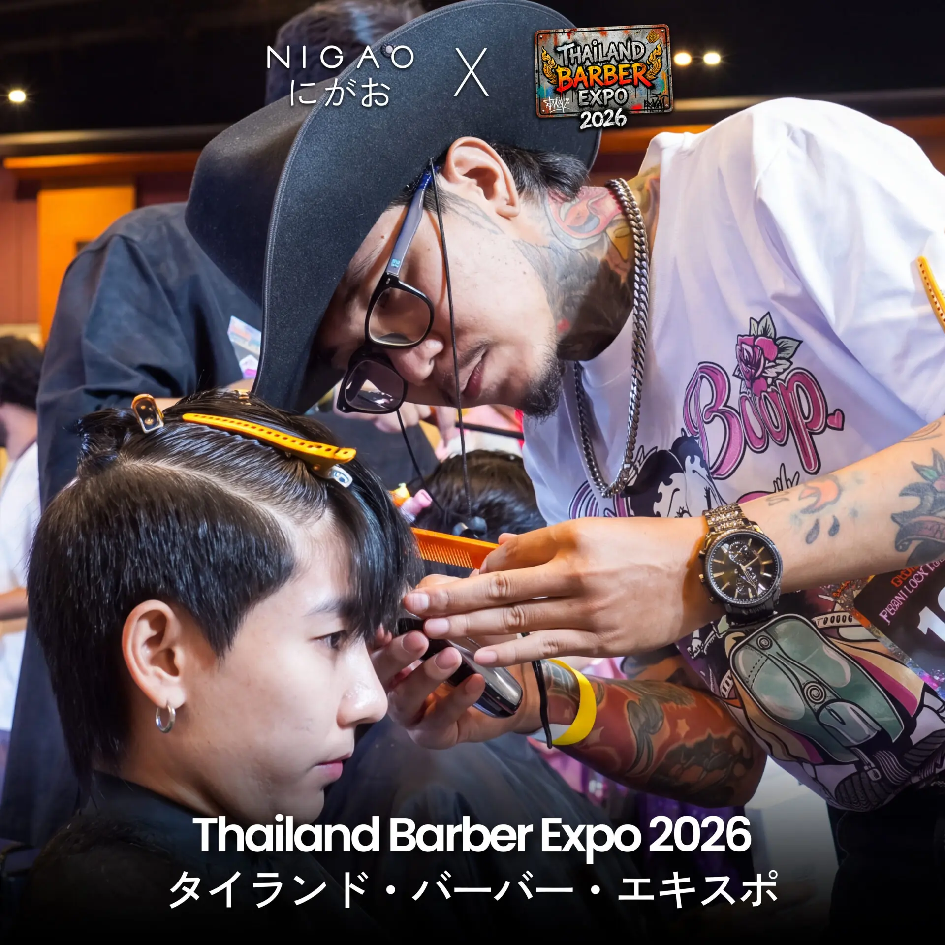 NIGAO ร่วมงาน Thailand Barber Expo 2026