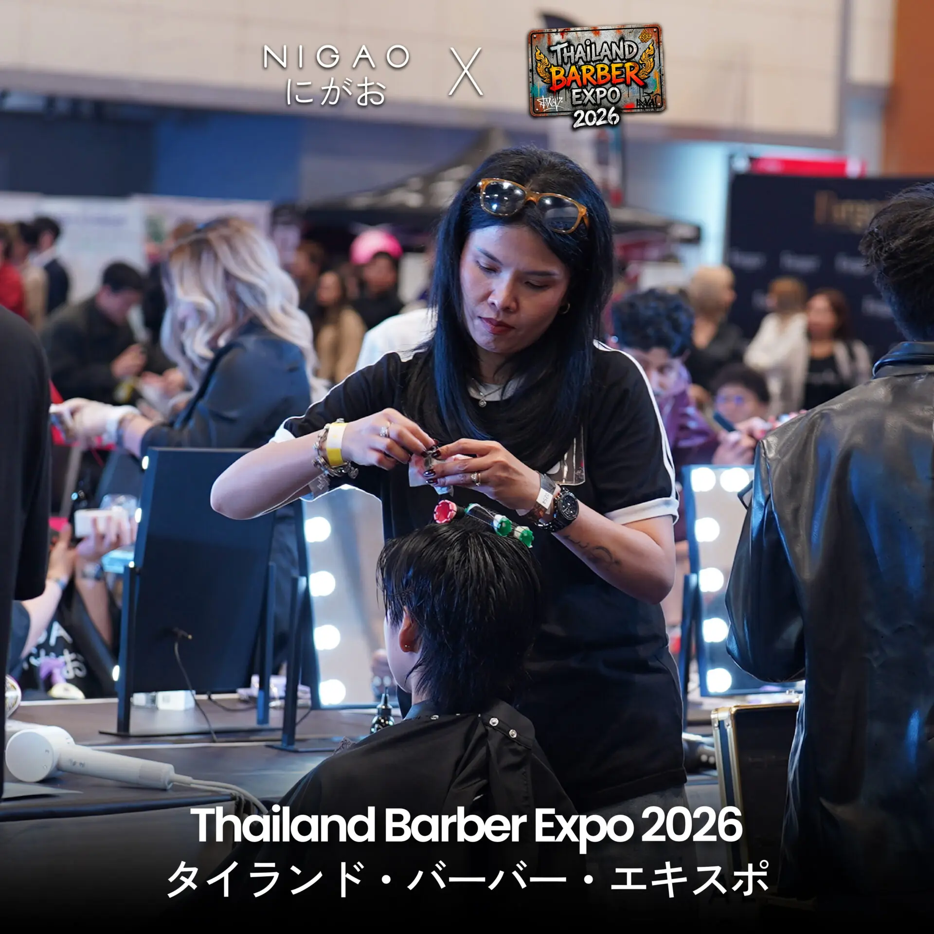 NIGAO ร่วมงาน Thailand Barber Expo 2026