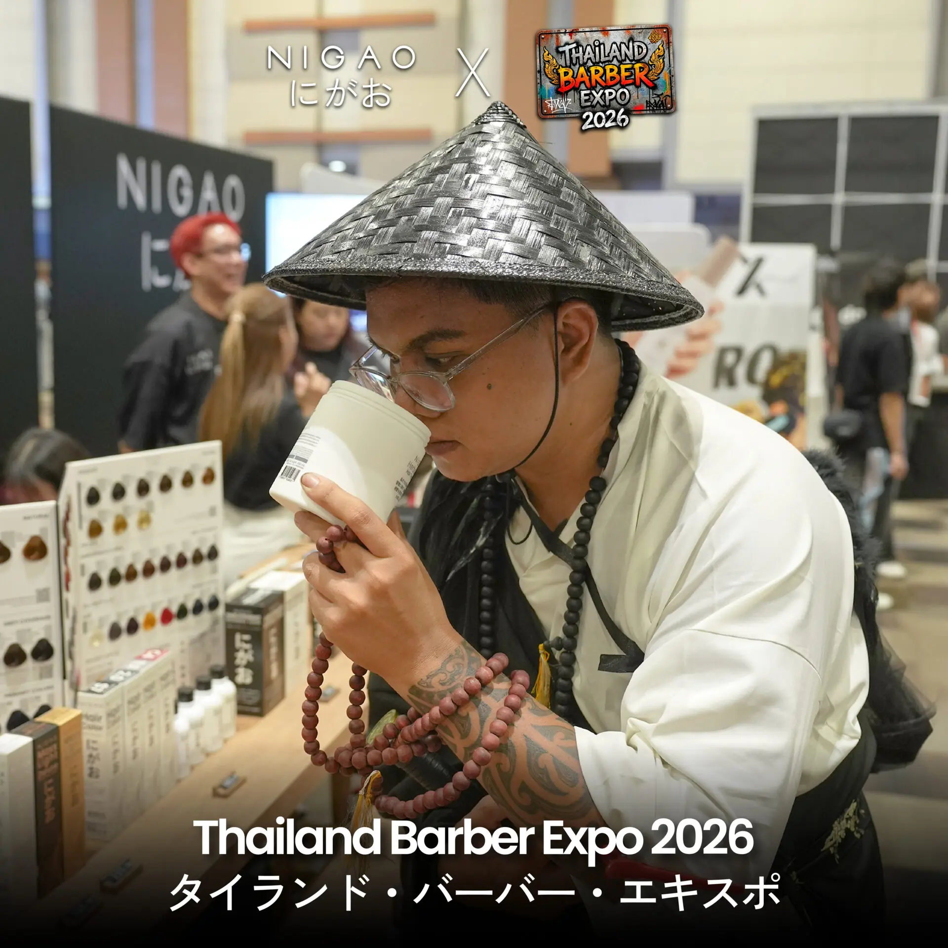 NIGAO ร่วมงาน Thailand Barber Expo 2026